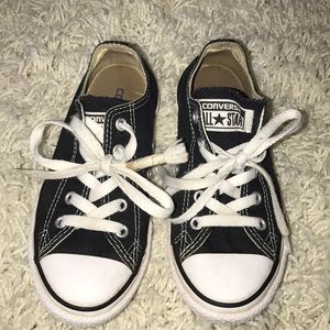 Black converse